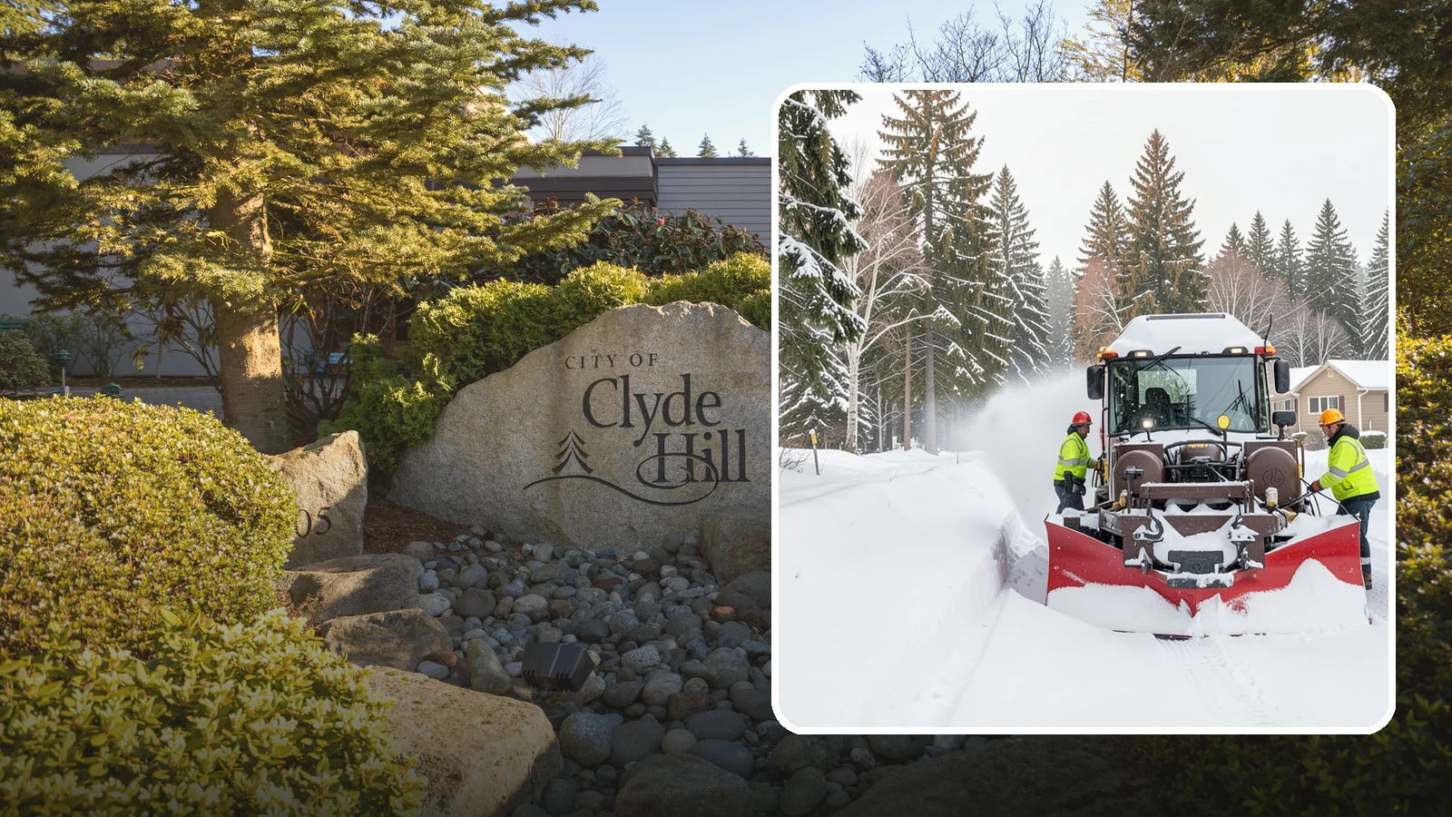 HOA Snow Plowing in Clyde Hill, King County, WA - We plow HOA roads, guest lots, and shared entrances under one seasonal contract so the whole community stays connected during a...