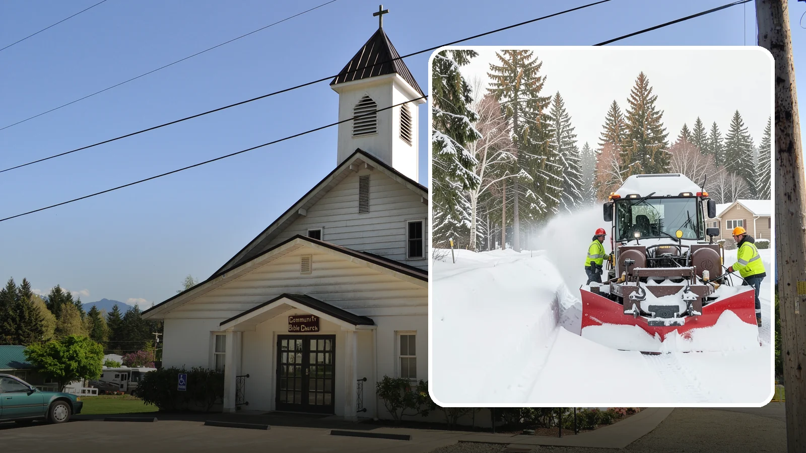 HOA Snow Plowing in Concrete, Skagit County, WA - We plow HOA roads, guest lots, and shared entrances under one seasonal contract so the whole community stays connected during a...