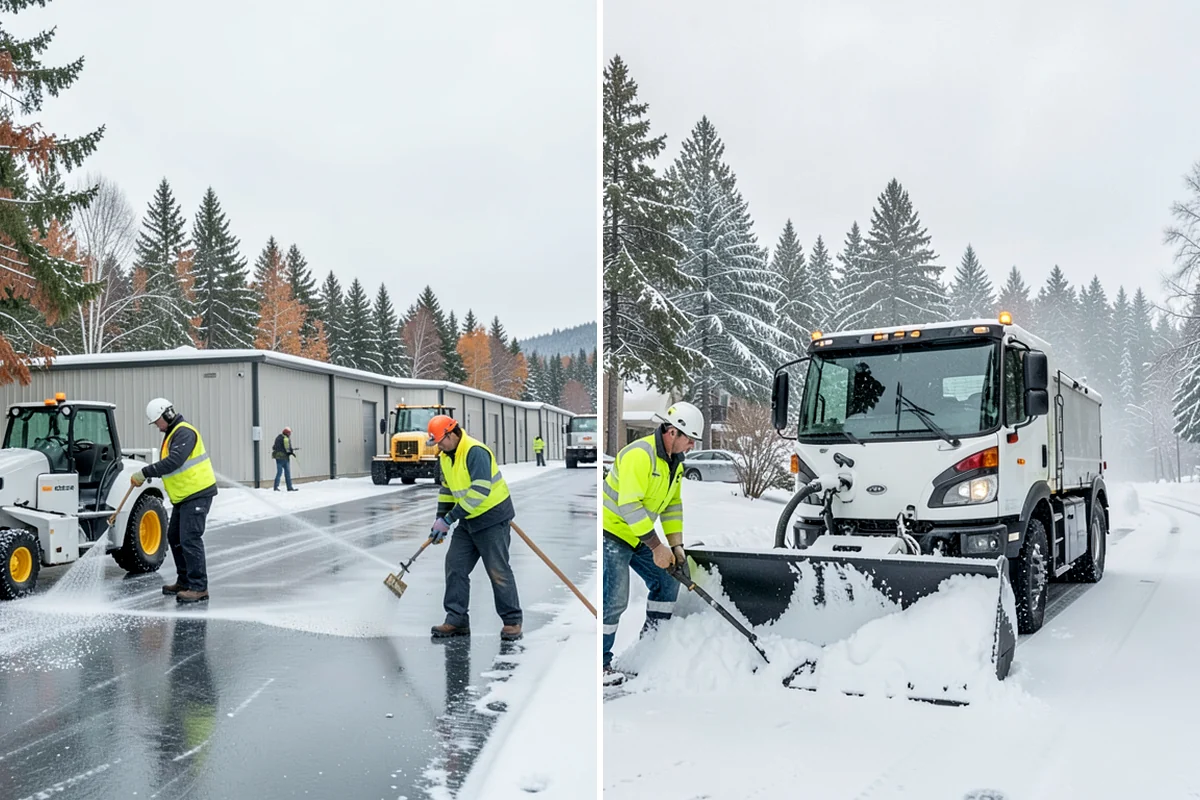 HOA Snow Plowing in Concrete, Skagit County, WA - Meet with the board to map private roads, common lots, and priority intersections