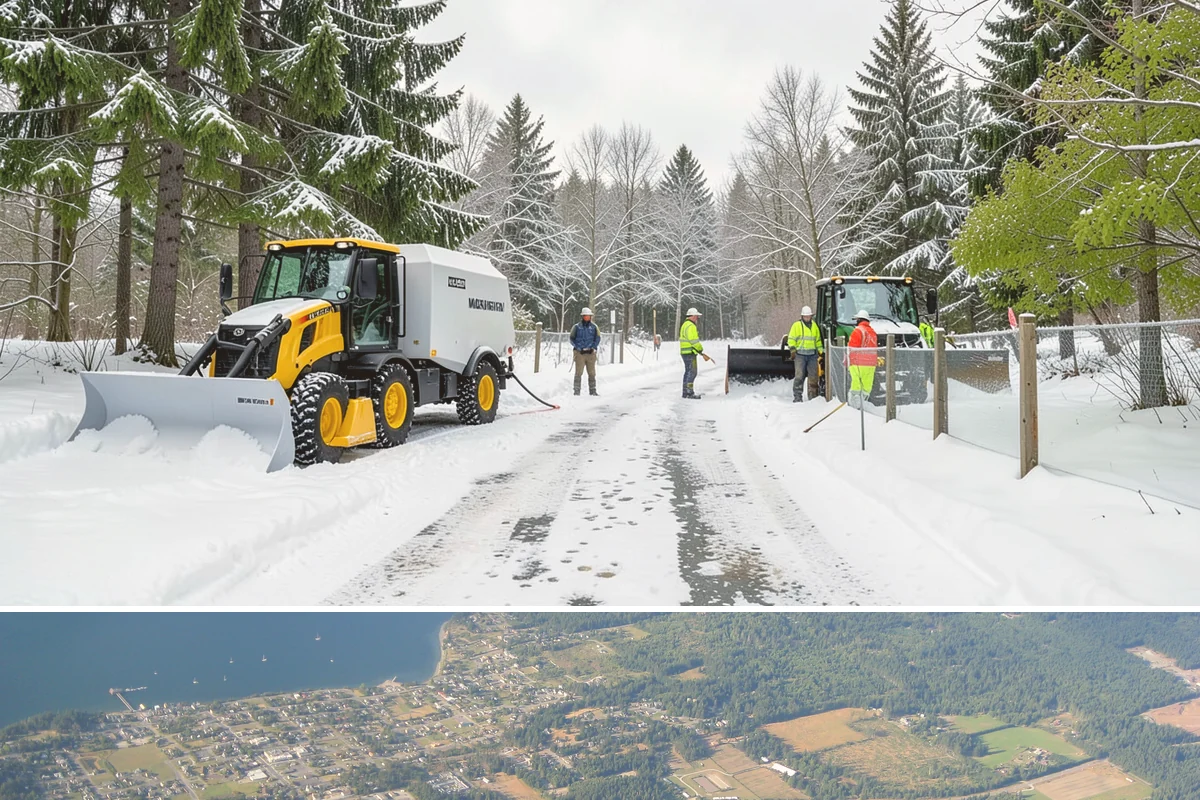 HOA Snow Plowing in Coupeville, Island County, WA - Approve the seasonal contract before winter so the association avoids scrambling for a plow after the first storm warning.