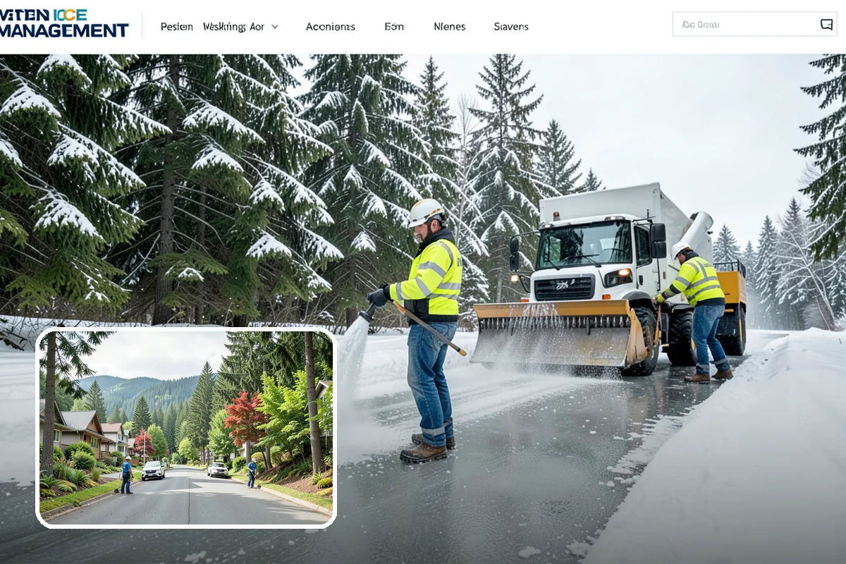 HOA Snow Plowing in Darrington, Snohomish County, WA - One seasonal contract covering all private roads and common areas