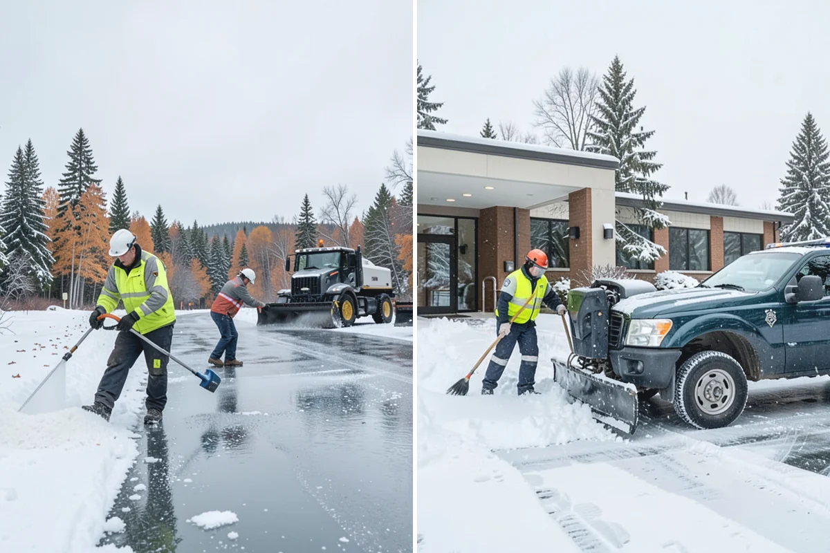 HOA Snow Plowing in Darrington, Snohomish County, WA - Meet with the board to map private roads, common lots, and priority intersections