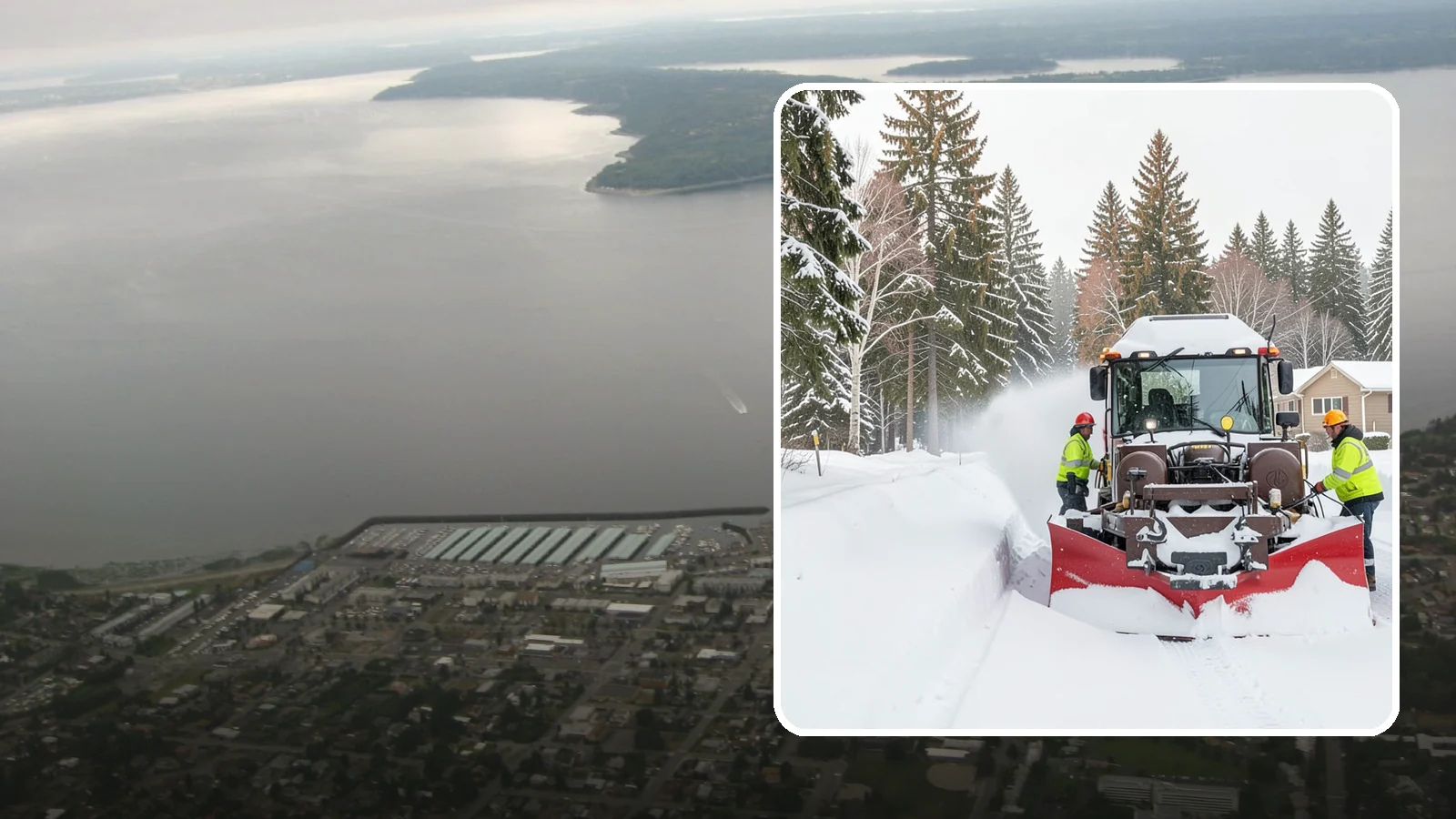 HOA Snow Plowing in Des Moines, King County, WA - We plow HOA roads, guest lots, and shared entrances under one seasonal contract so the whole community stays connected during a...