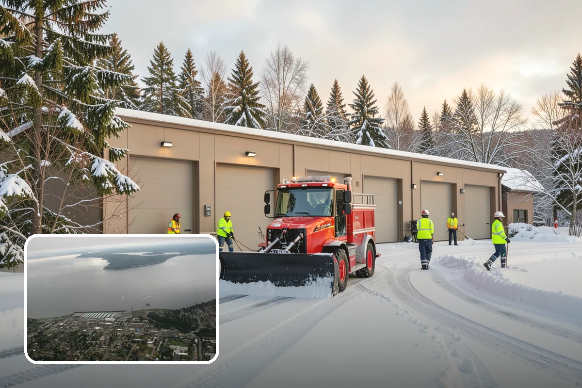 HOA Snow Plowing in Des Moines, King County, WA - One seasonal contract covering all private roads and common areas