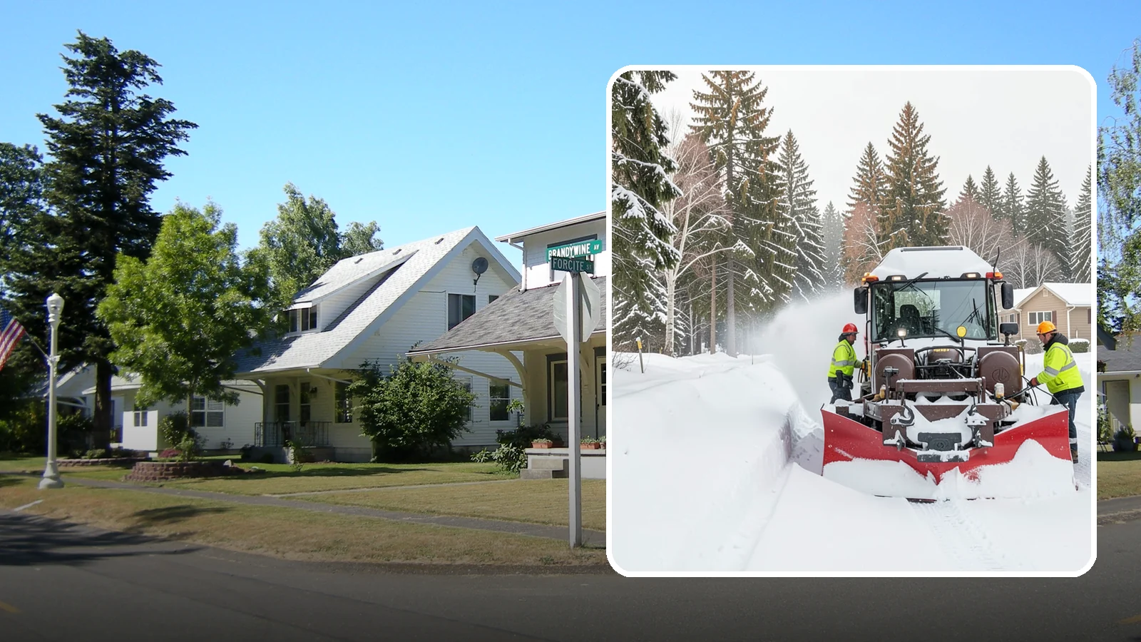 HOA Snow Plowing in DuPont, Pierce County, WA - We plow HOA roads, guest lots, and shared entrances under one seasonal contract so the whole community stays connected during a...