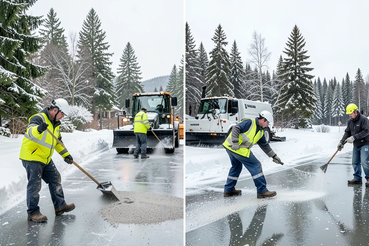 HOA Snow Plowing in DuPont, Pierce County, WA - Meet with the board to map private roads, common lots, and priority intersections