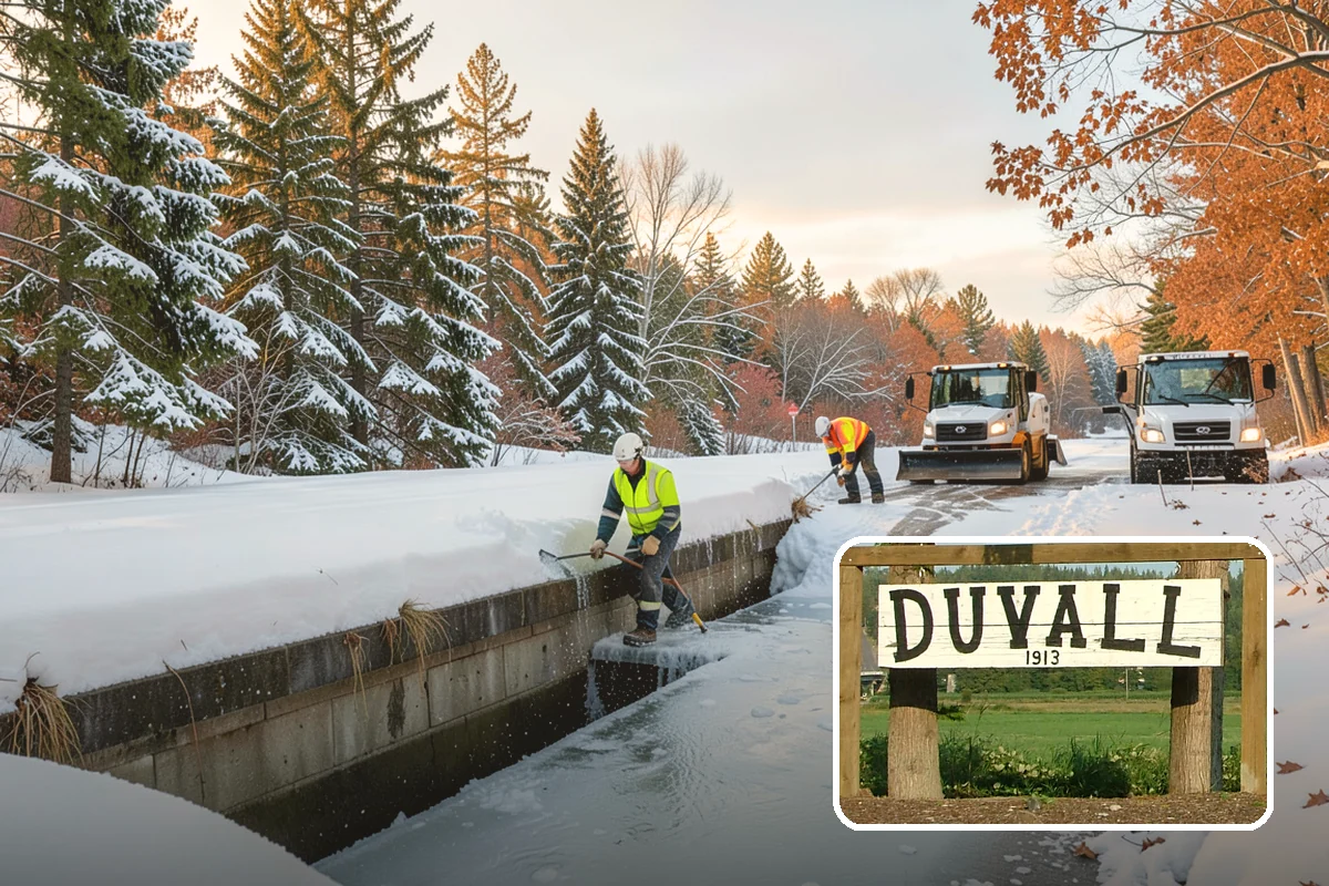 HOA Snow Plowing in Duvall, King County, WA - One seasonal contract covering all private roads and common areas
