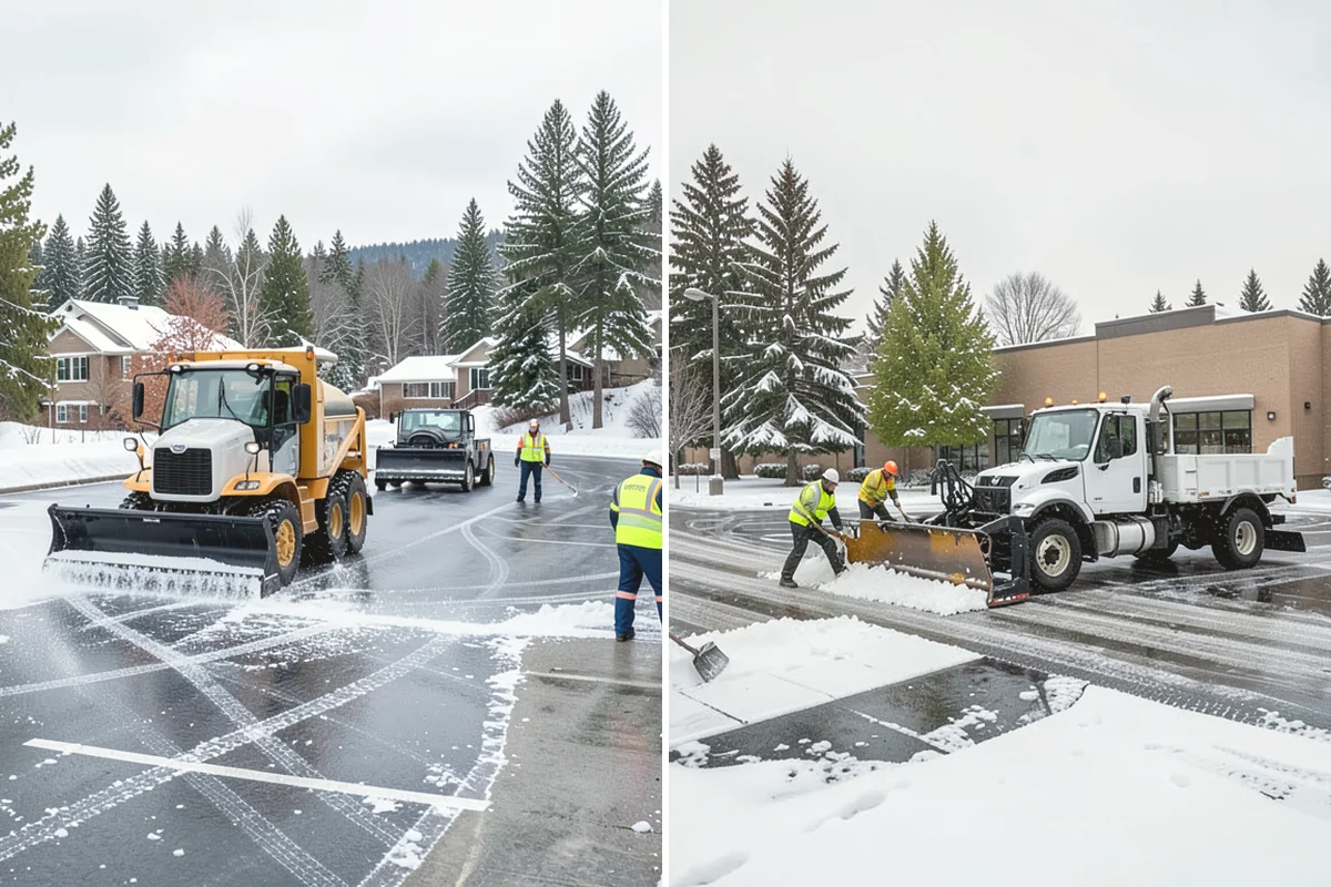 HOA Snow Plowing in Duvall, King County, WA - Meet with the board to map private roads, common lots, and priority intersections