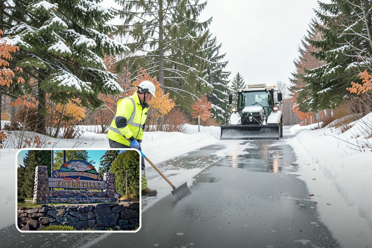 HOA Snow Plowing in Eatonville, Pierce County, WA - One seasonal contract covering all private roads and common areas