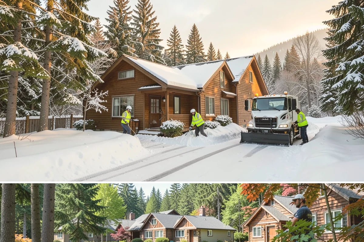 HOA Snow Plowing in Edgewood, Pierce County, WA - Approve the seasonal contract before winter so the association avoids scrambling for a plow after the first storm warning.