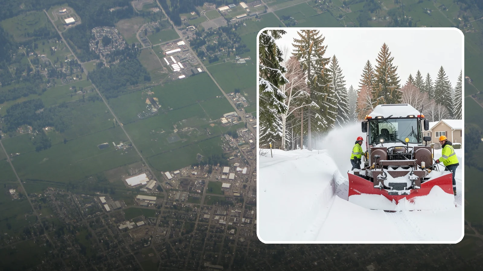 HOA Snow Plowing in Enumclaw, King County, WA - We plow HOA roads, guest lots, and shared entrances under one seasonal contract so the whole community stays connected during a...