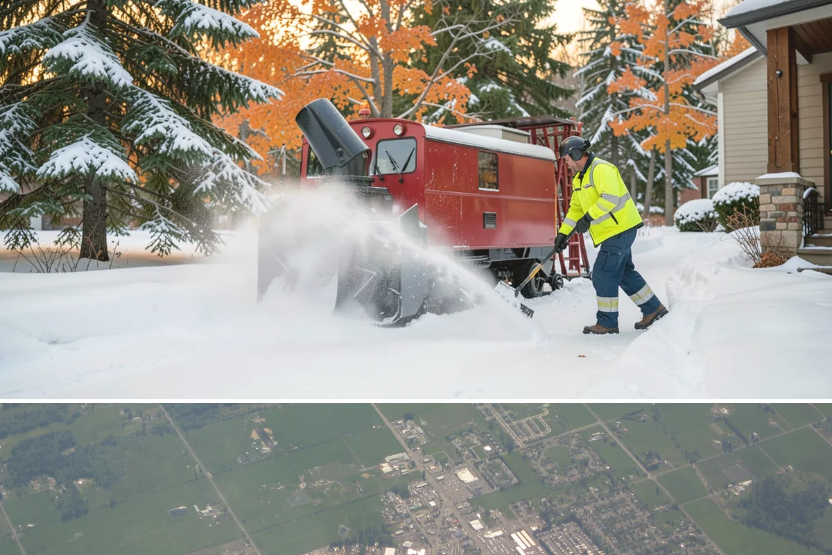 HOA Snow Plowing in Enumclaw, King County, WA - Approve the seasonal contract before winter so the association avoids scrambling for a plow after the first storm warning.