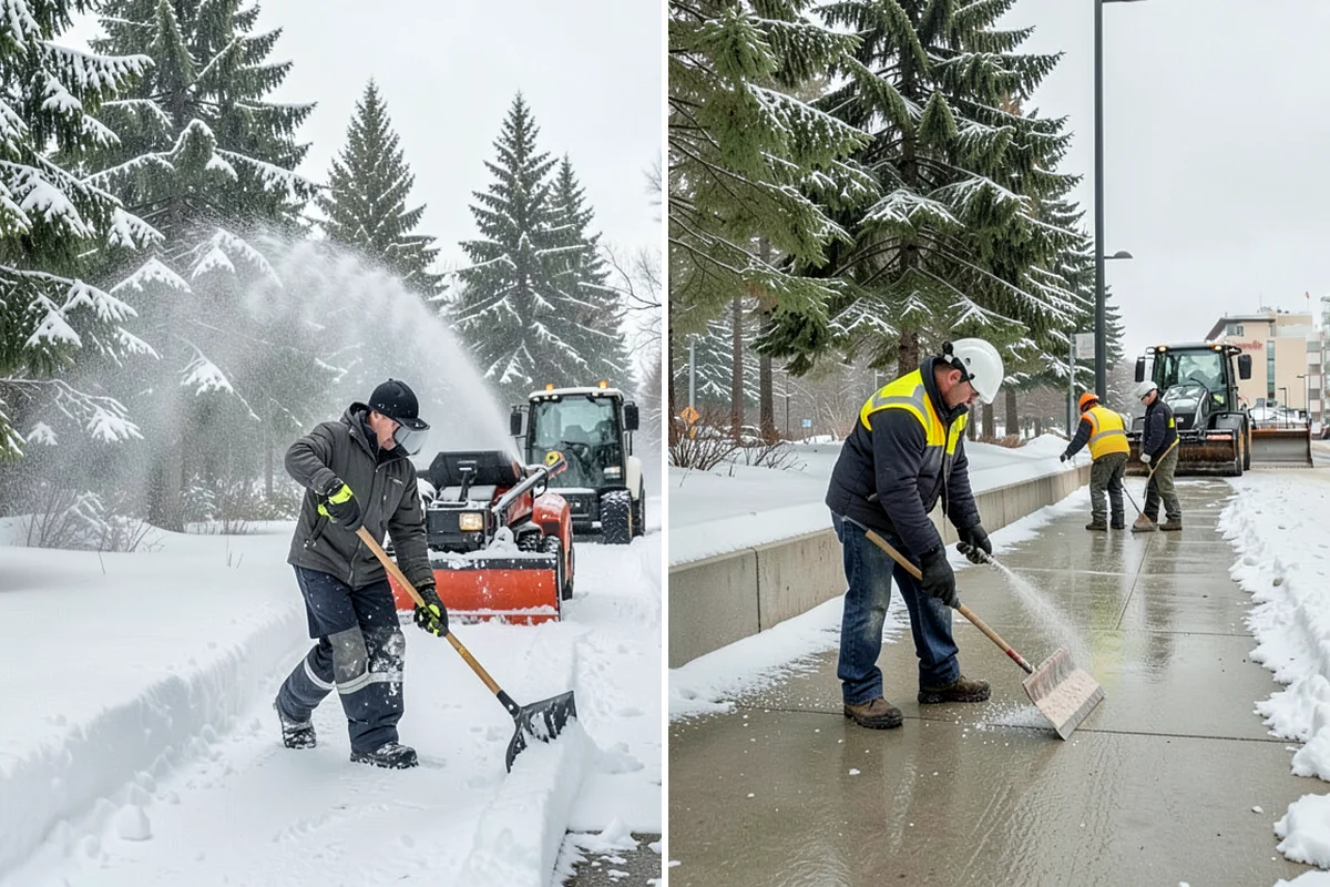 HOA Snow Plowing in Everett, Snohomish County, WA - Meet with the board to map private roads, common lots, and priority intersections