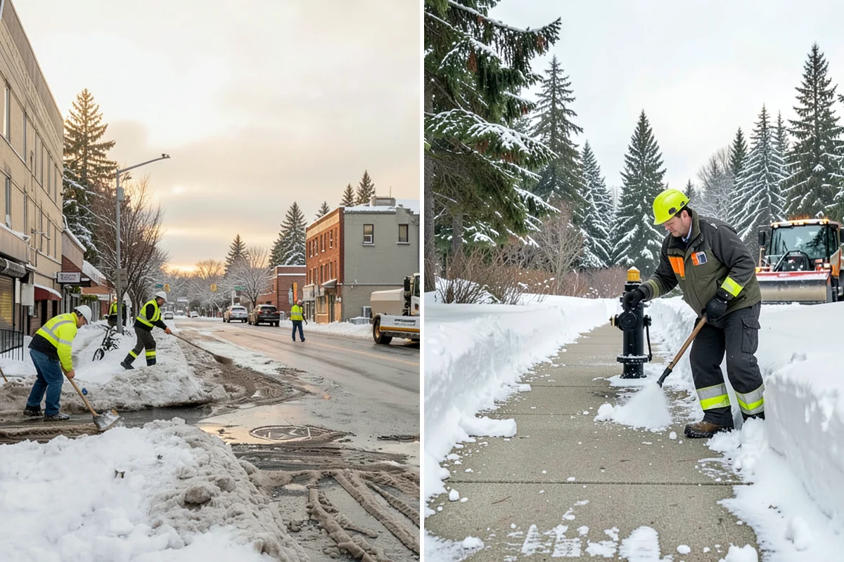 HOA Snow Plowing in Fircrest, Pierce County, WA - Meet with the board to map private roads, common lots, and priority intersections