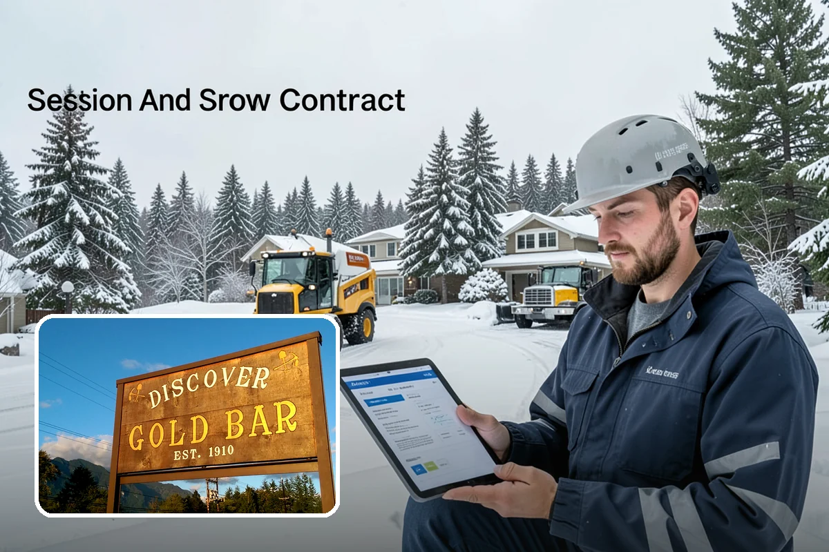 HOA Snow Plowing in Gold Bar, Snohomish County, WA - One seasonal contract covering all private roads and common areas