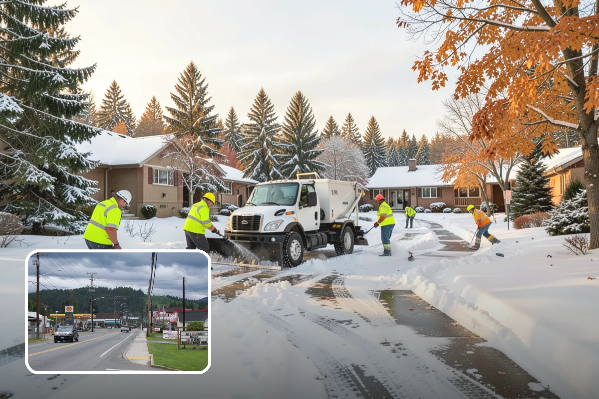HOA Snow Plowing in Granite Falls, Snohomish County, WA - One seasonal contract covering all private roads and common areas