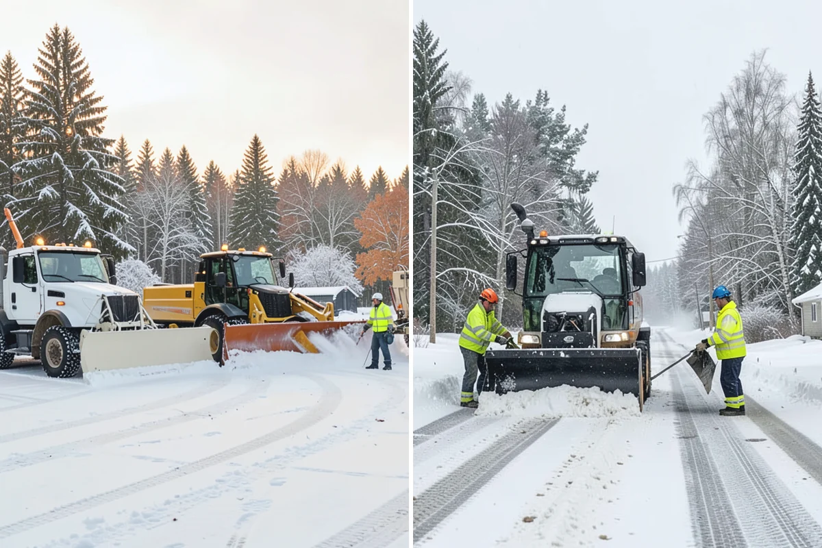 HOA Snow Plowing in Granite Falls, Snohomish County, WA - Meet with the board to map private roads, common lots, and priority intersections