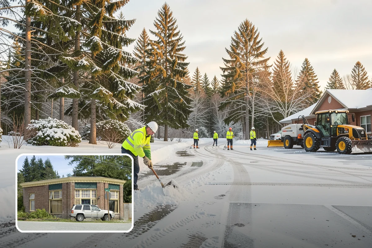 HOA Snow Plowing in Hamilton, Skagit County, WA - One seasonal contract covering all private roads and common areas