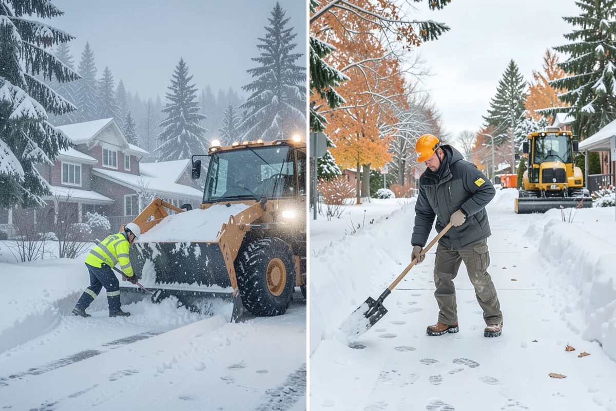 HOA Snow Plowing in Hamilton, Skagit County, WA - Meet with the board to map private roads, common lots, and priority intersections