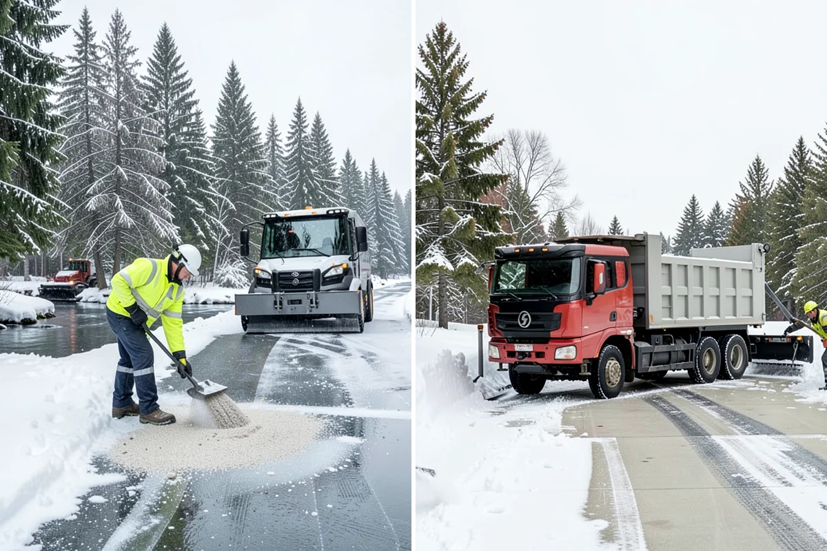 HOA Snow Plowing in Hunts Point, King County, WA - Meet with the board to map private roads, common lots, and priority intersections