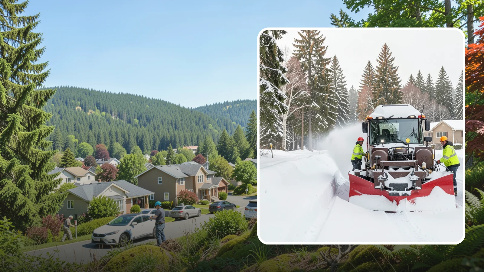 HOA Snow Plowing in Index, Snohomish County, WA - We plow HOA roads, guest lots, and shared entrances under one seasonal contract so the whole community stays connected during a...