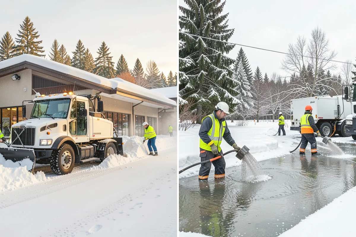 HOA Snow Plowing in Issaquah, King County, WA - Meet with the board to map private roads, common lots, and priority intersections
