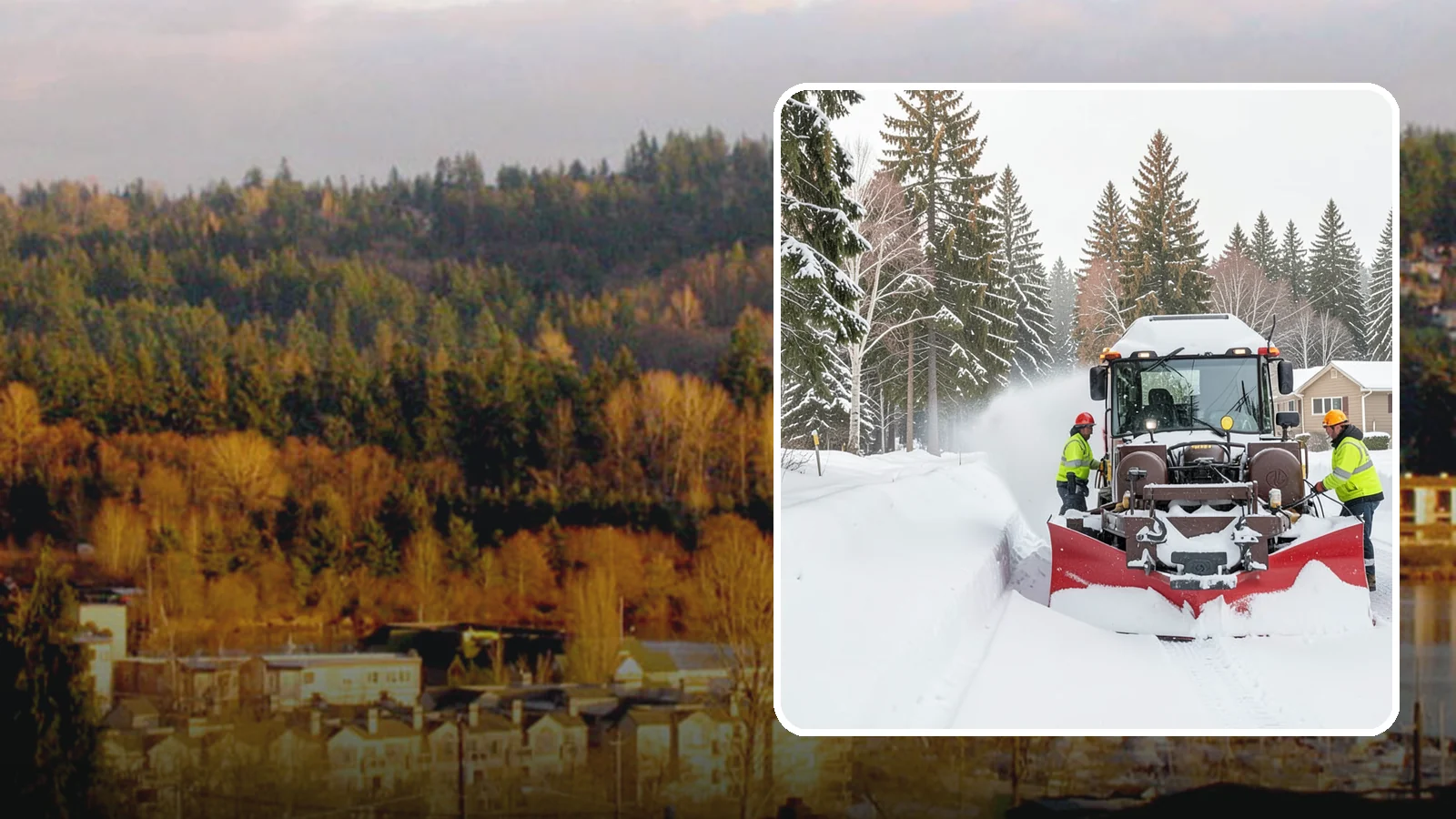 HOA Snow Plowing in Kenmore, King County, WA - We plow HOA roads, guest lots, and shared entrances under one seasonal contract so the whole community stays connected during a...