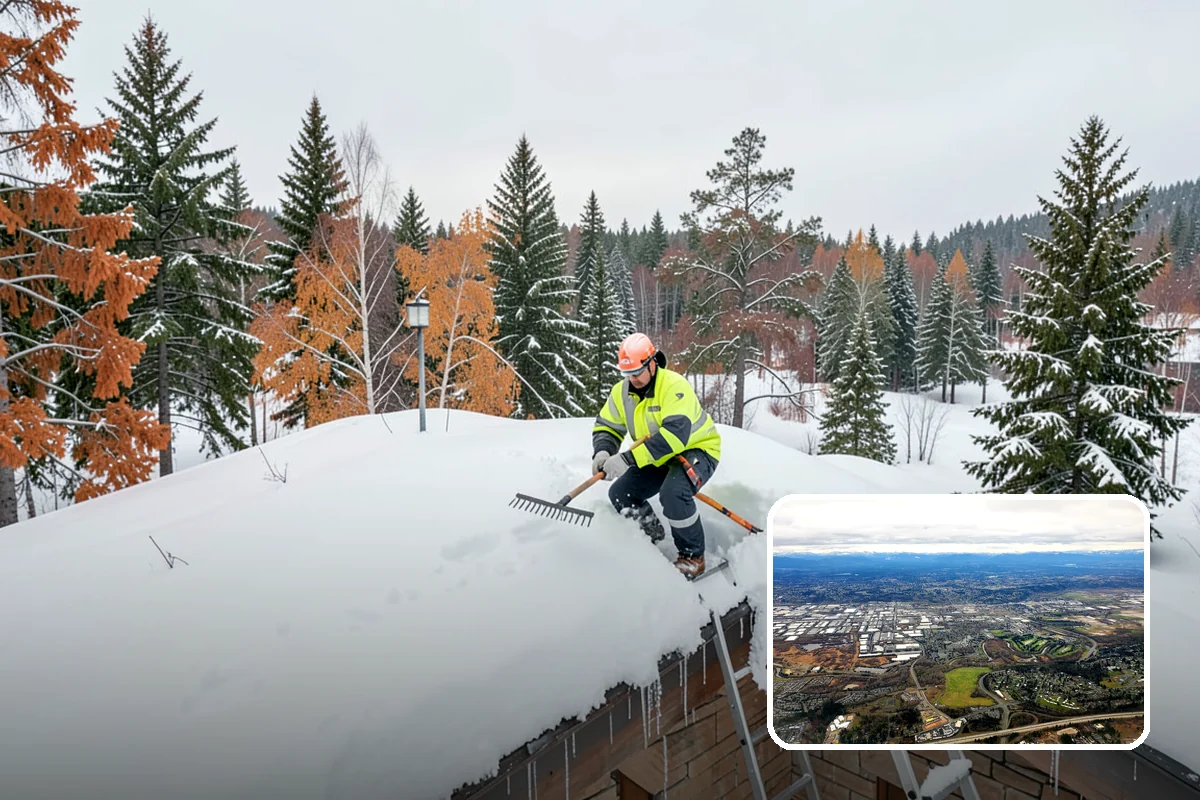 HOA Snow Plowing in Kent, King County, WA - One seasonal contract covering all private roads and common areas