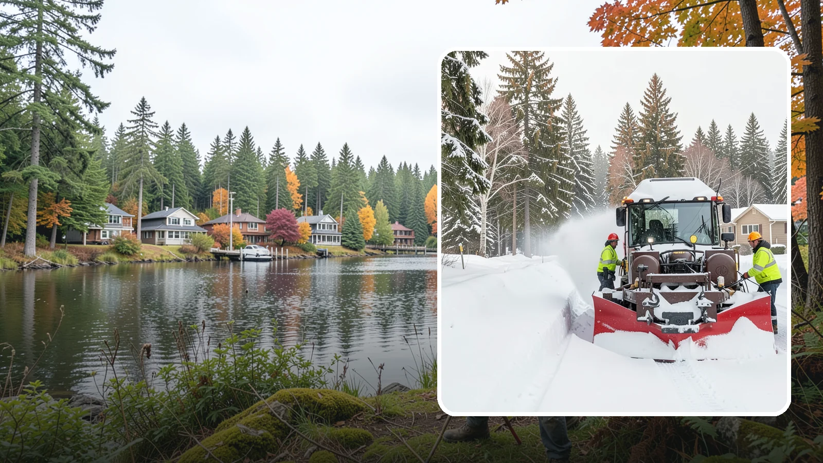 HOA Snow Plowing in La Conner, Skagit County, WA - We plow HOA roads, guest lots, and shared entrances under one seasonal contract so the whole community stays connected during a...