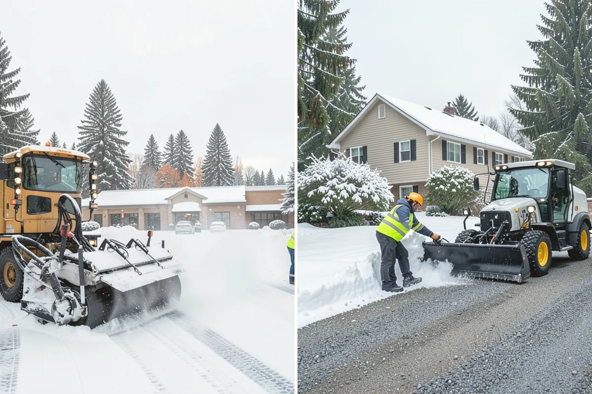 HOA Snow Plowing in La Conner, Skagit County, WA - Meet with the board to map private roads, common lots, and priority intersections