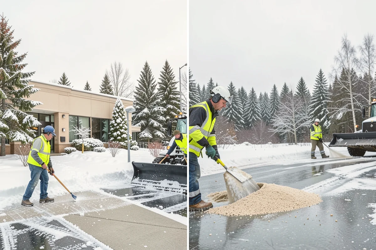 HOA Snow Plowing in Langley, Island County, WA - Meet with the board to map private roads, common lots, and priority intersections