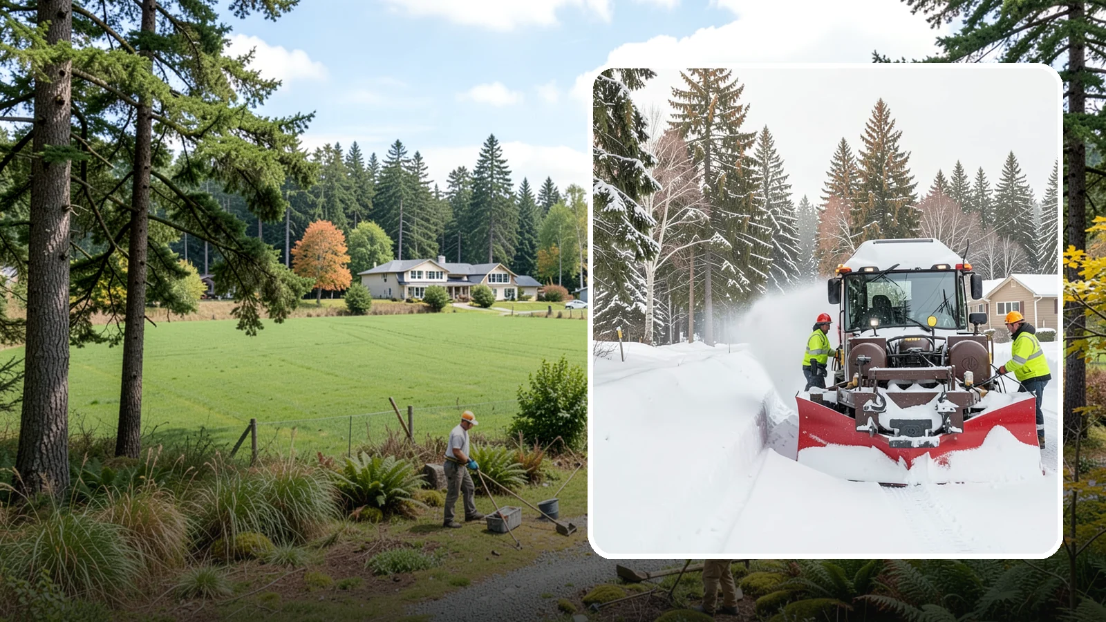 HOA Snow Plowing in Lyman, Skagit County, WA - We plow HOA roads, guest lots, and shared entrances under one seasonal contract so the whole community stays connected during a...