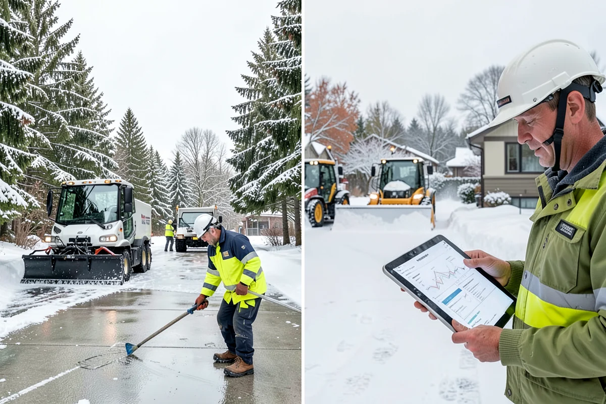 HOA Snow Plowing in Lyman, Skagit County, WA - Meet with the board to map private roads, common lots, and priority intersections
