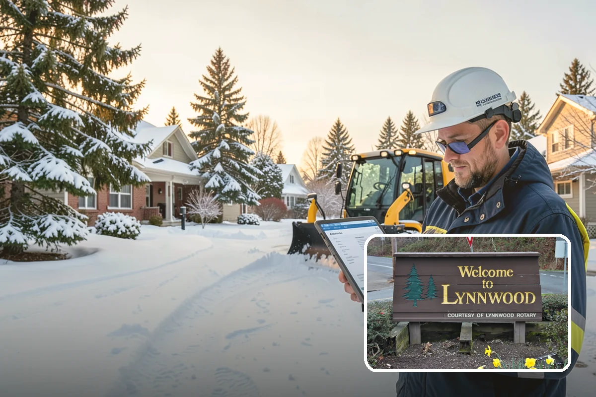 HOA Snow Plowing in Lynnwood, Snohomish County, WA - One seasonal contract covering all private roads and common areas
