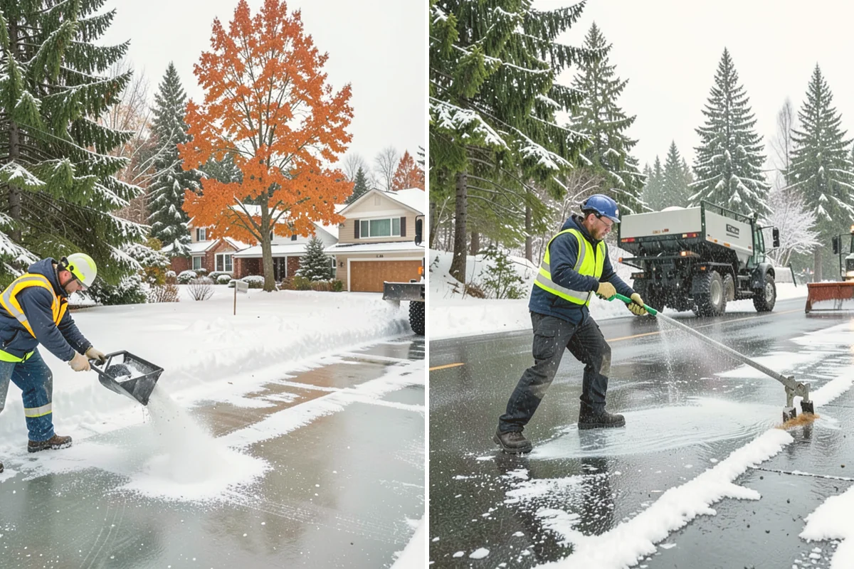 HOA Snow Plowing in Lynnwood, Snohomish County, WA - Meet with the board to map private roads, common lots, and priority intersections