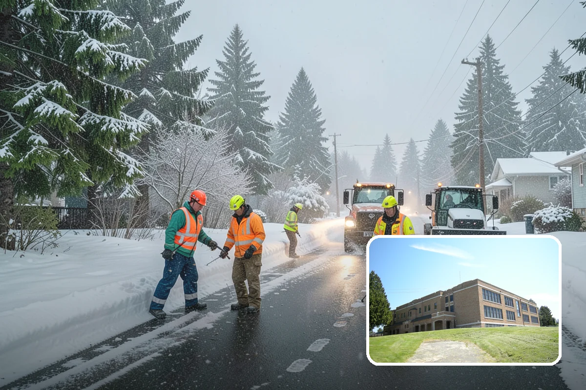 HOA Snow Plowing in Maple Valley, King County, WA - One seasonal contract covering all private roads and common areas