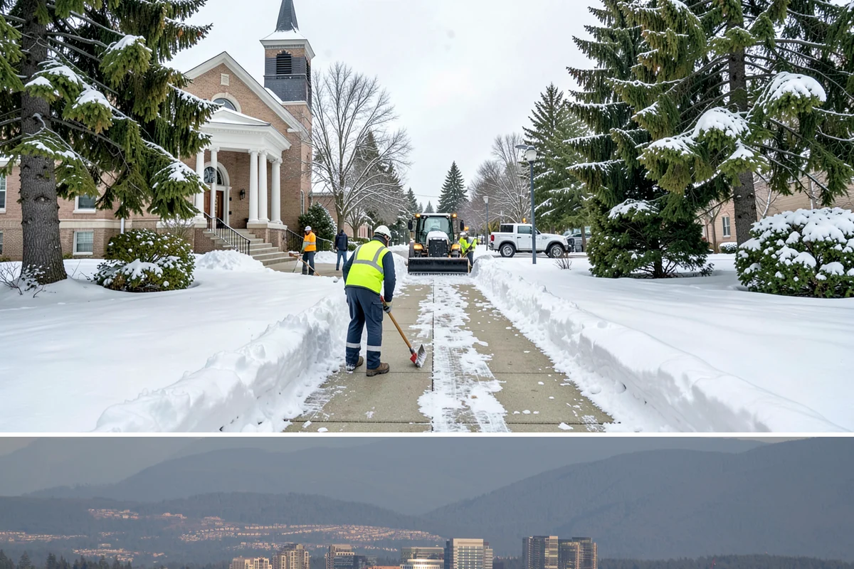 HOA Snow Plowing in Medina, King County, WA - Approve the seasonal contract before winter so the association avoids scrambling for a plow after the first storm warning.