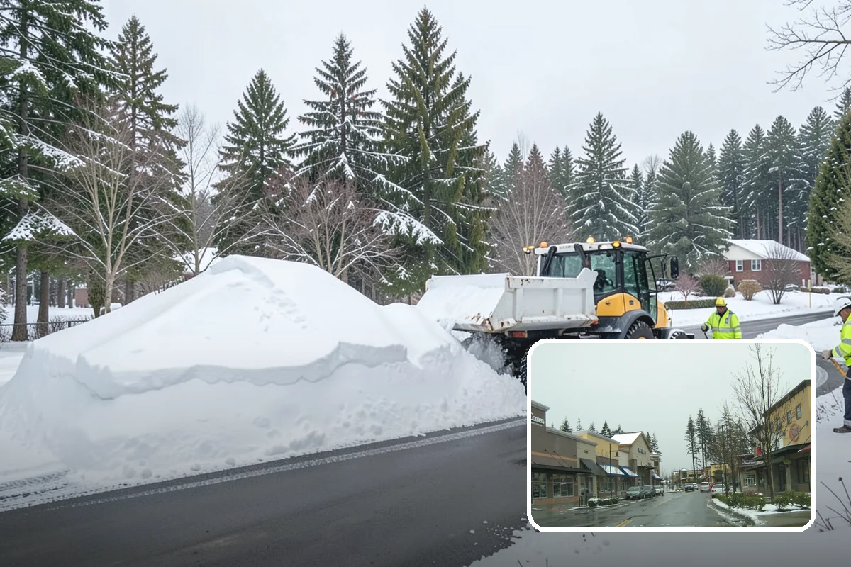 HOA Snow Plowing in Mill Creek, Snohomish County, WA - One seasonal contract covering all private roads and common areas