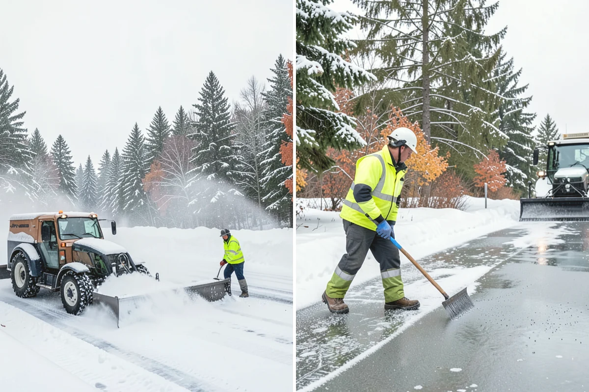 HOA Snow Plowing in Mill Creek, Snohomish County, WA - Meet with the board to map private roads, common lots, and priority intersections