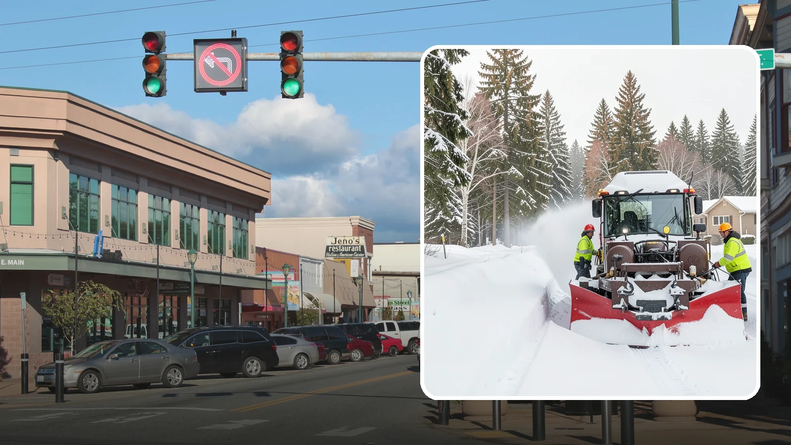 HOA Snow Plowing in Monroe, Snohomish County, WA - We plow HOA roads, guest lots, and shared entrances under one seasonal contract so the whole community stays connected during a...