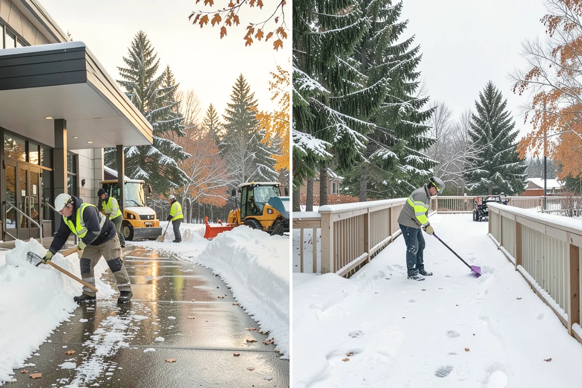 HOA Snow Plowing in Monroe, Snohomish County, WA - Meet with the board to map private roads, common lots, and priority intersections