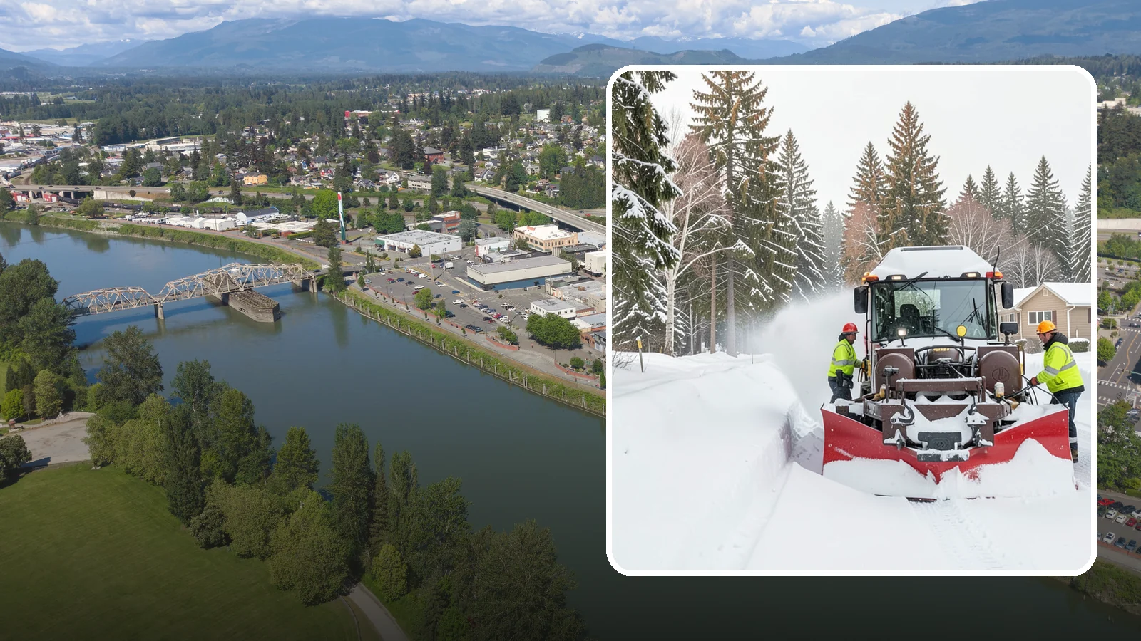 HOA Snow Plowing in Mount Vernon, Skagit County, WA - We plow HOA roads, guest lots, and shared entrances under one seasonal contract so the whole community stays connected during a...