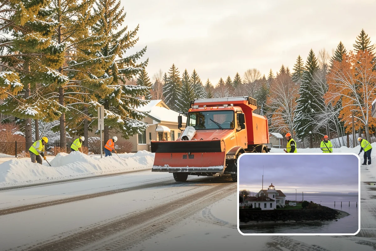 HOA Snow Plowing in Mukilteo, Snohomish County, WA - One seasonal contract covering all private roads and common areas