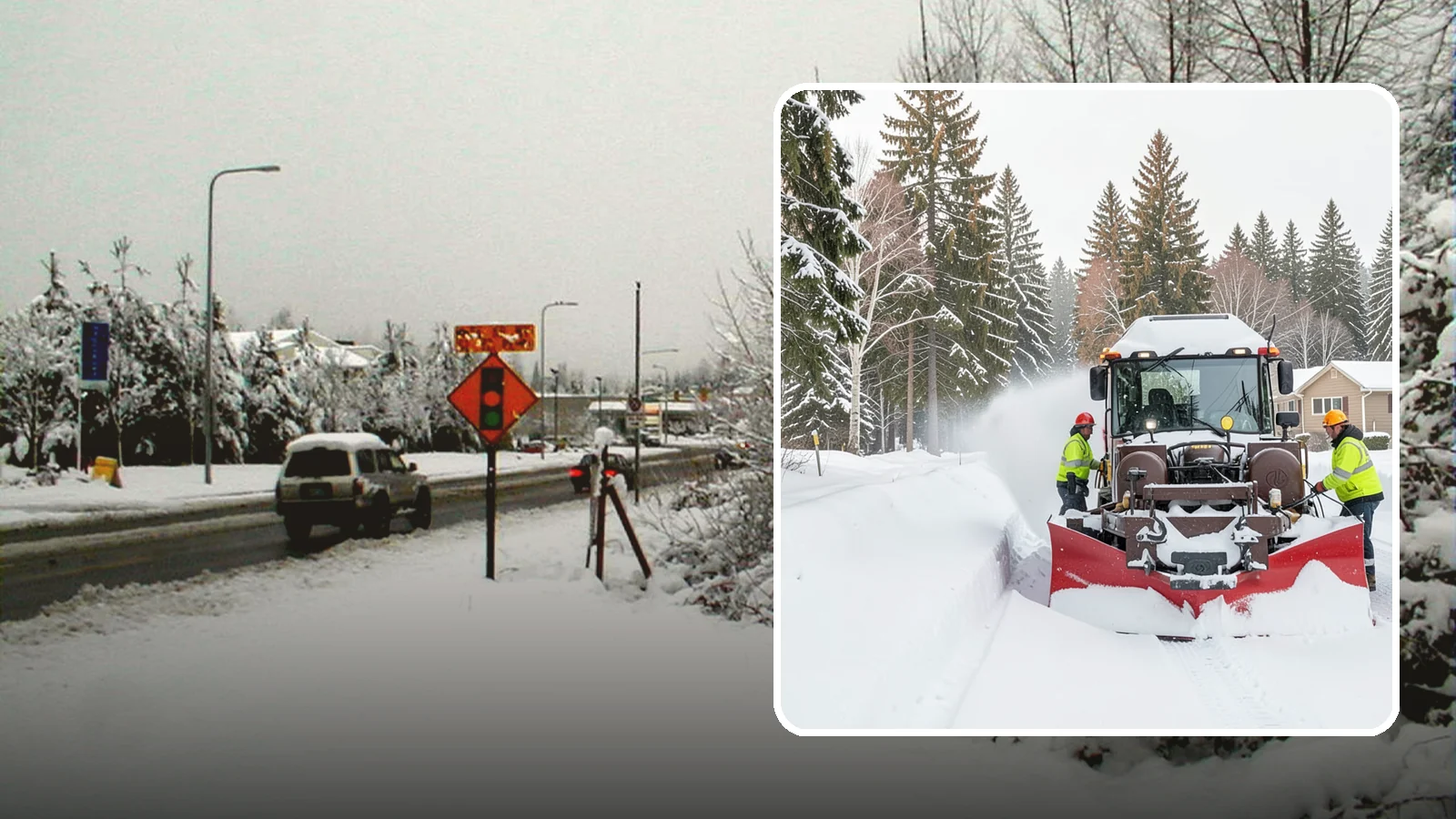 HOA Snow Plowing in Newcastle, King County, WA - We plow HOA roads, guest lots, and shared entrances under one seasonal contract so the whole community stays connected during a...