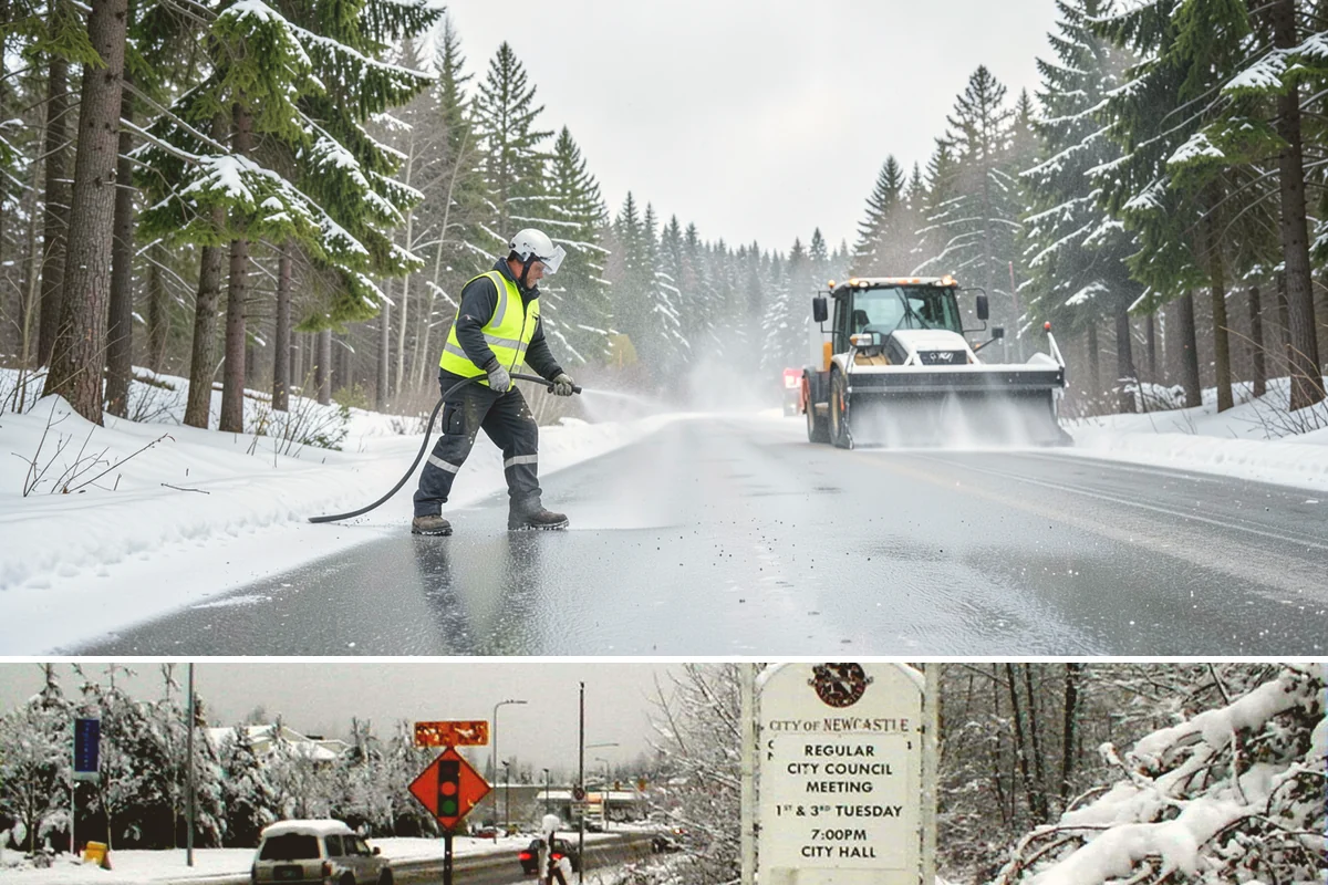 HOA Snow Plowing in Newcastle, King County, WA - Approve the seasonal contract before winter so the association avoids scrambling for a plow after the first storm warning.
