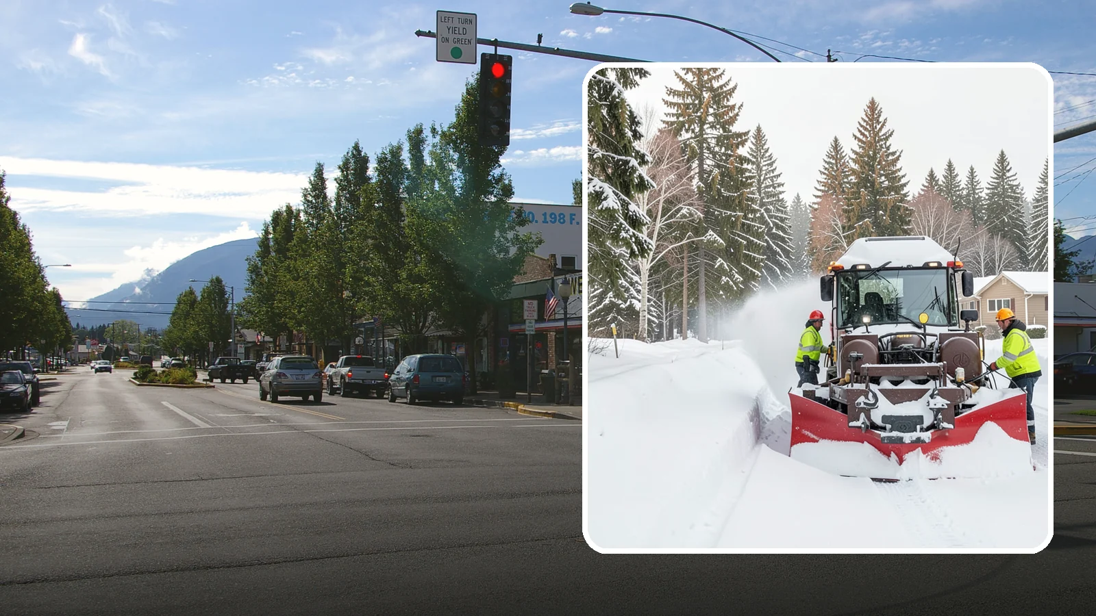 HOA Snow Plowing in North Bend, King County, WA - We plow HOA roads, guest lots, and shared entrances under one seasonal contract so the whole community stays connected during a...