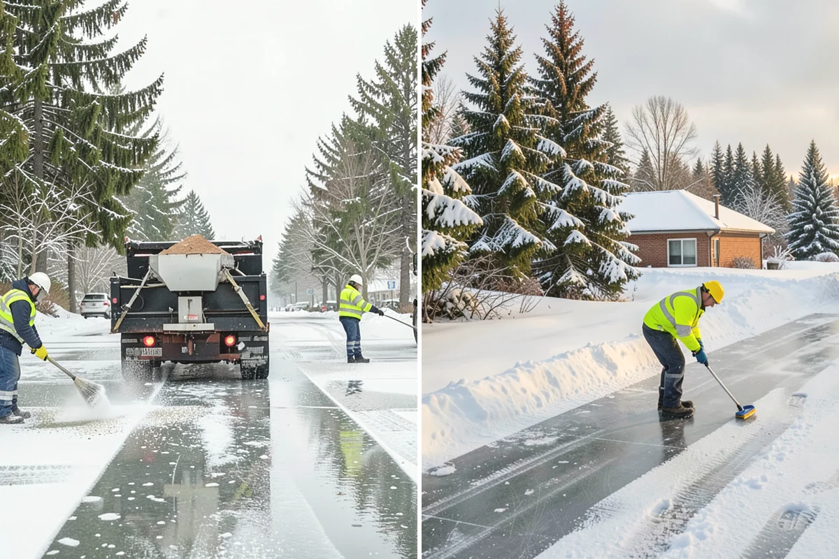 HOA Snow Plowing in North Bend, King County, WA - Meet with the board to map private roads, common lots, and priority intersections