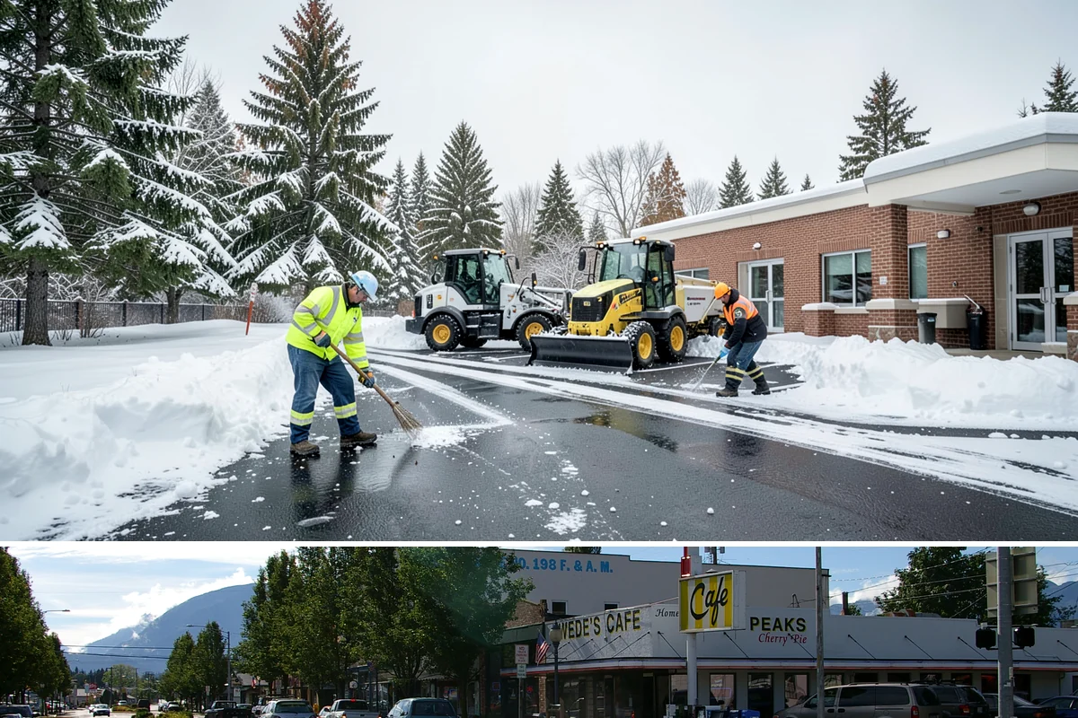 HOA Snow Plowing in North Bend, King County, WA - Approve the seasonal contract before winter so the association avoids scrambling for a plow after the first storm warning.