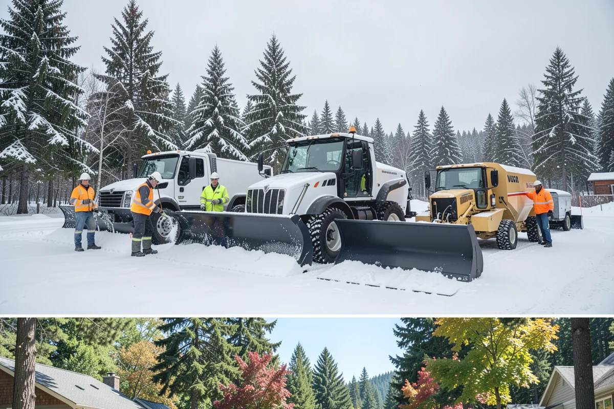 HOA Snow Plowing in Orting, Pierce County, WA - Approve the seasonal contract before winter so the association avoids scrambling for a plow after the first storm warning.