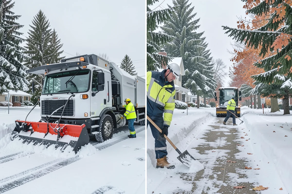 HOA Snow Plowing in Renton, King County, WA - Meet with the board to map private roads, common lots, and priority intersections
